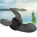Outboard Propeller 1pc Replacement Accessory Marine Boat 3 Blades Black