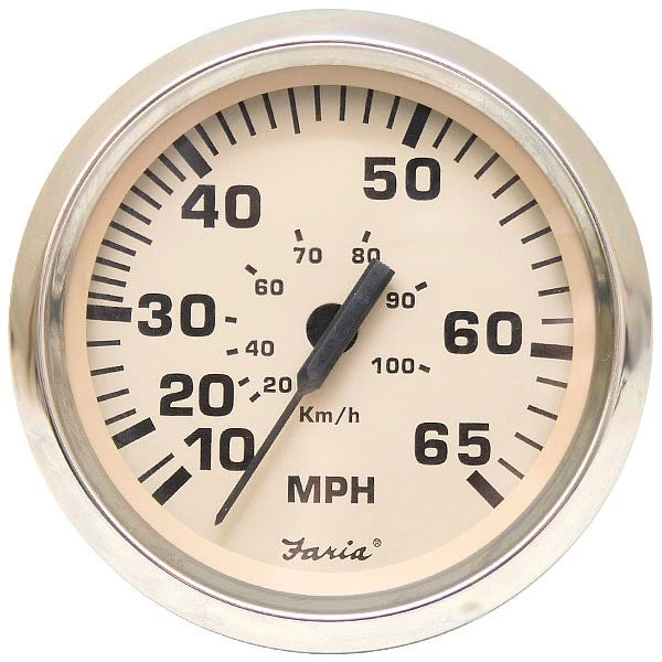 Faria Boat Speedometer Gauge SE9806B - 3 1/4 Inch