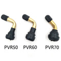 Valve Tubeless Tyre 2pcs 45 Angled Motorcycle PVR70 60 50 Parts Replacement
