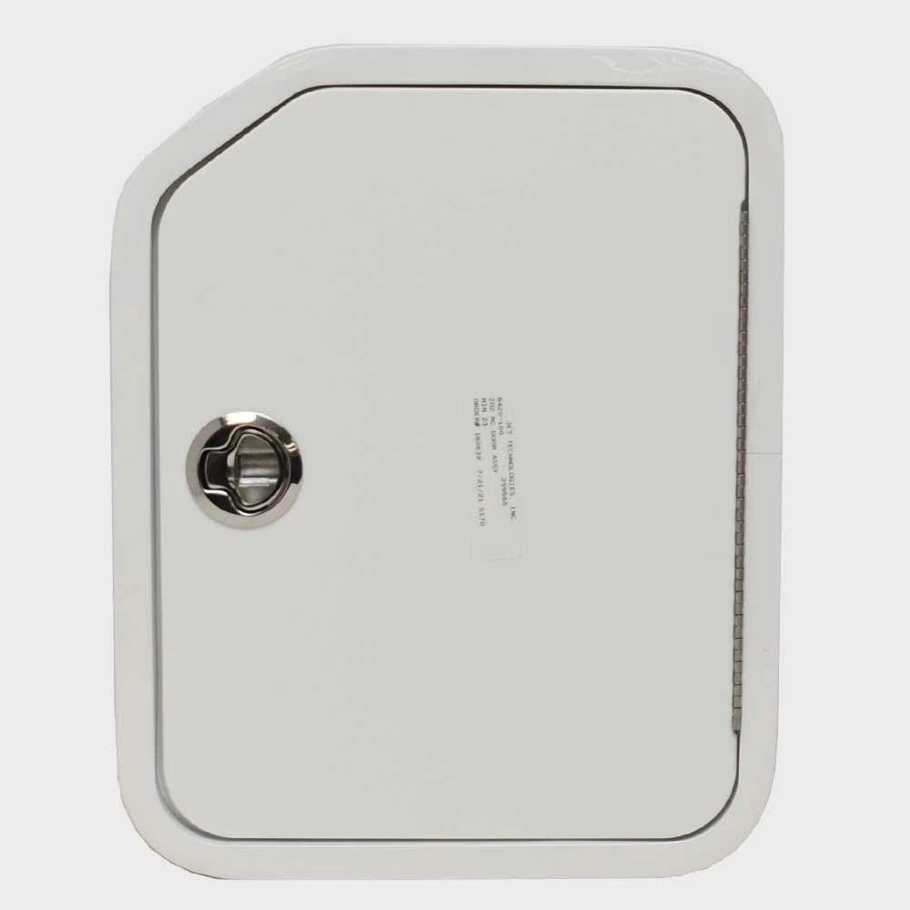 Jet Tech Boat Door Hatch 8420-100 - 202 RC White Starboard