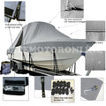 Jupiter 32 Forward Seating Center Console T-Top Hard-Top Storage Boat Cover Pro