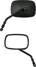 HARDDRIVE Style Short Stem Left Side Mirror for Harley V-Twin 1990-2002