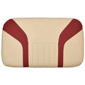 G3 Boat Center Console Seat Cushion 73523244 - Khaki - Roulette Red