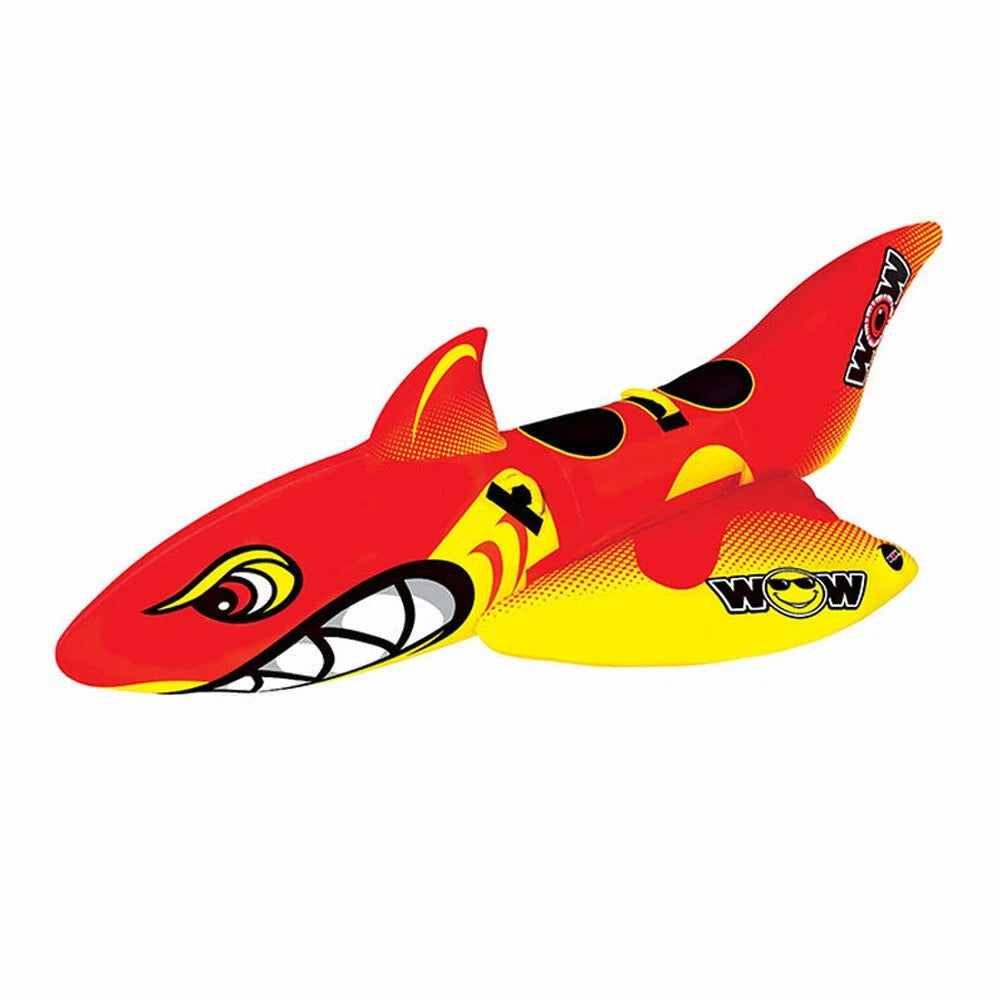 WOW Boat Inflatable Towable Tube 20-1040 - 2-Person Big Shark