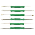 Welding Tool 6pcs Welding Awl Blue & Black Brush Carbon Steel Fork Hook