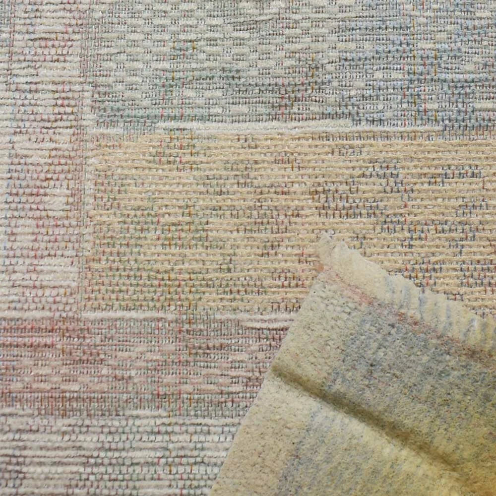 Boat Woven Pattern Fabric - Multicolored Beige - Cream 57 Inch (YD)