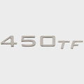 Tahoe Boat Raised Emblem Decal 182478 - 450 TF Silver Sticker
