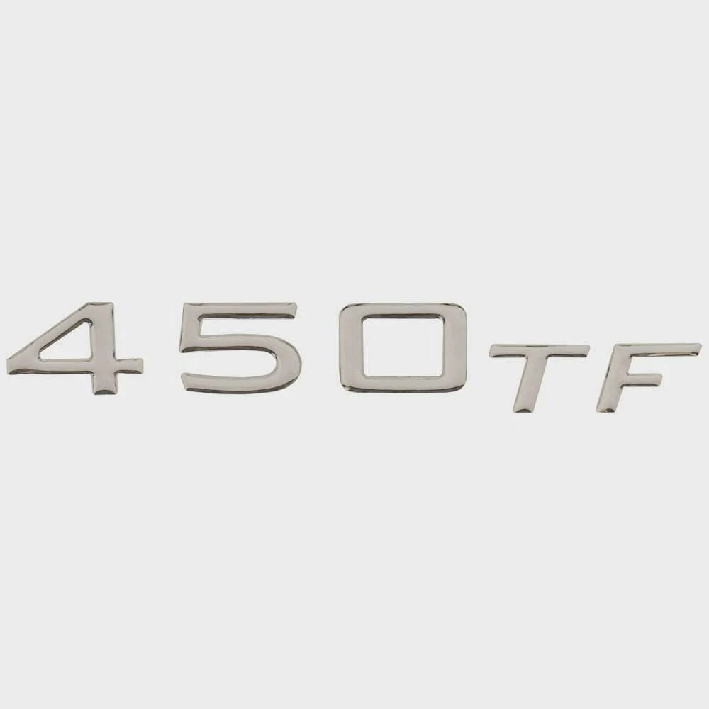 Tahoe Boat Raised Emblem Decal 182478 - 450 TF Silver Sticker