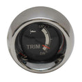 VeeThree - Teleflex Boat Trim Gauge 780817PMFB - 2 1/8 Inch Mercury