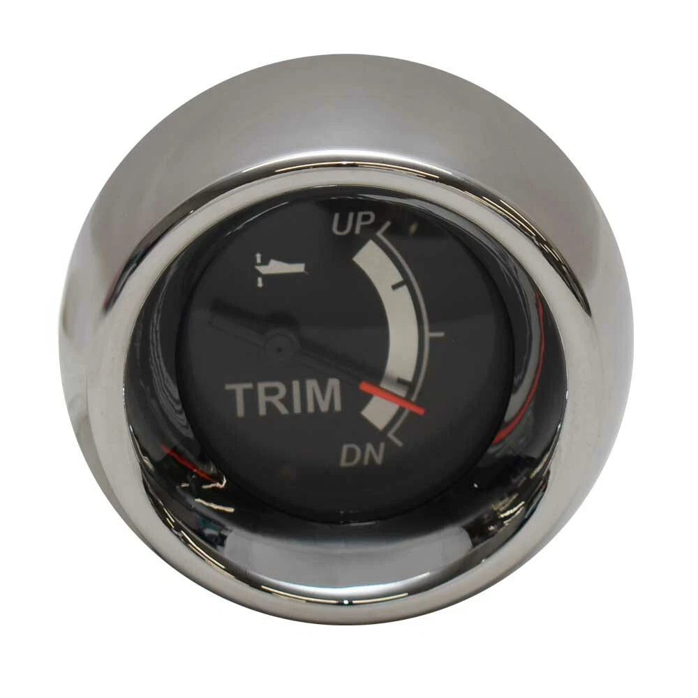 VeeThree - Teleflex Boat Trim Gauge 780817PMFB - 2 1/8 Inch Mercury