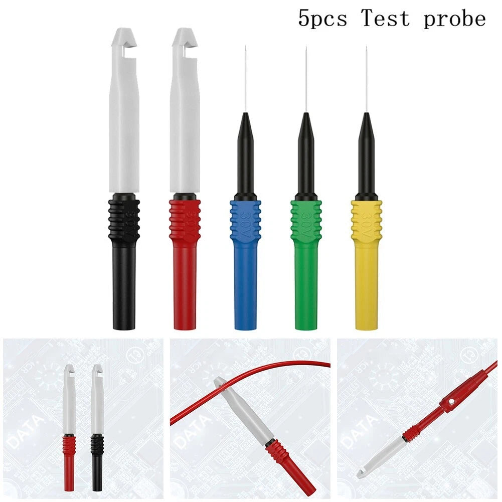 Test Probe Tools 30-60V/30A 4mm Banana Plug 5PCS Banana Plug Head/Needle