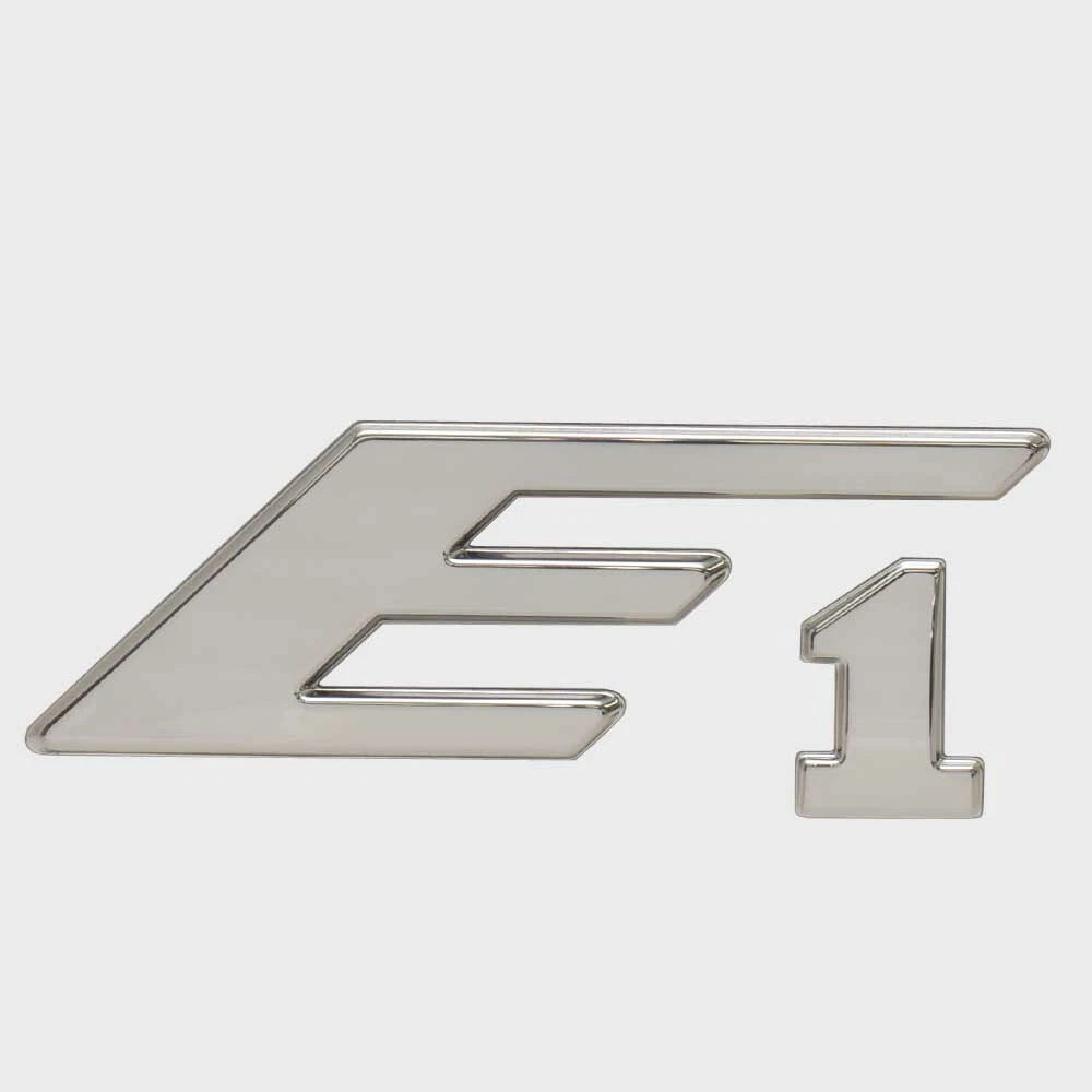 Crownline Boat Raised Emblem Decal 147482-01 - E1 Silver Sticker