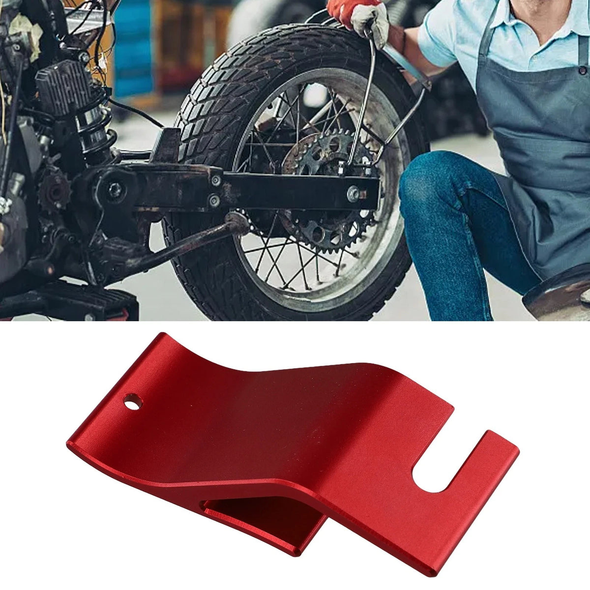 Hook Motorcycle OEM Number Specifications Tire Installation Assistance Tool
