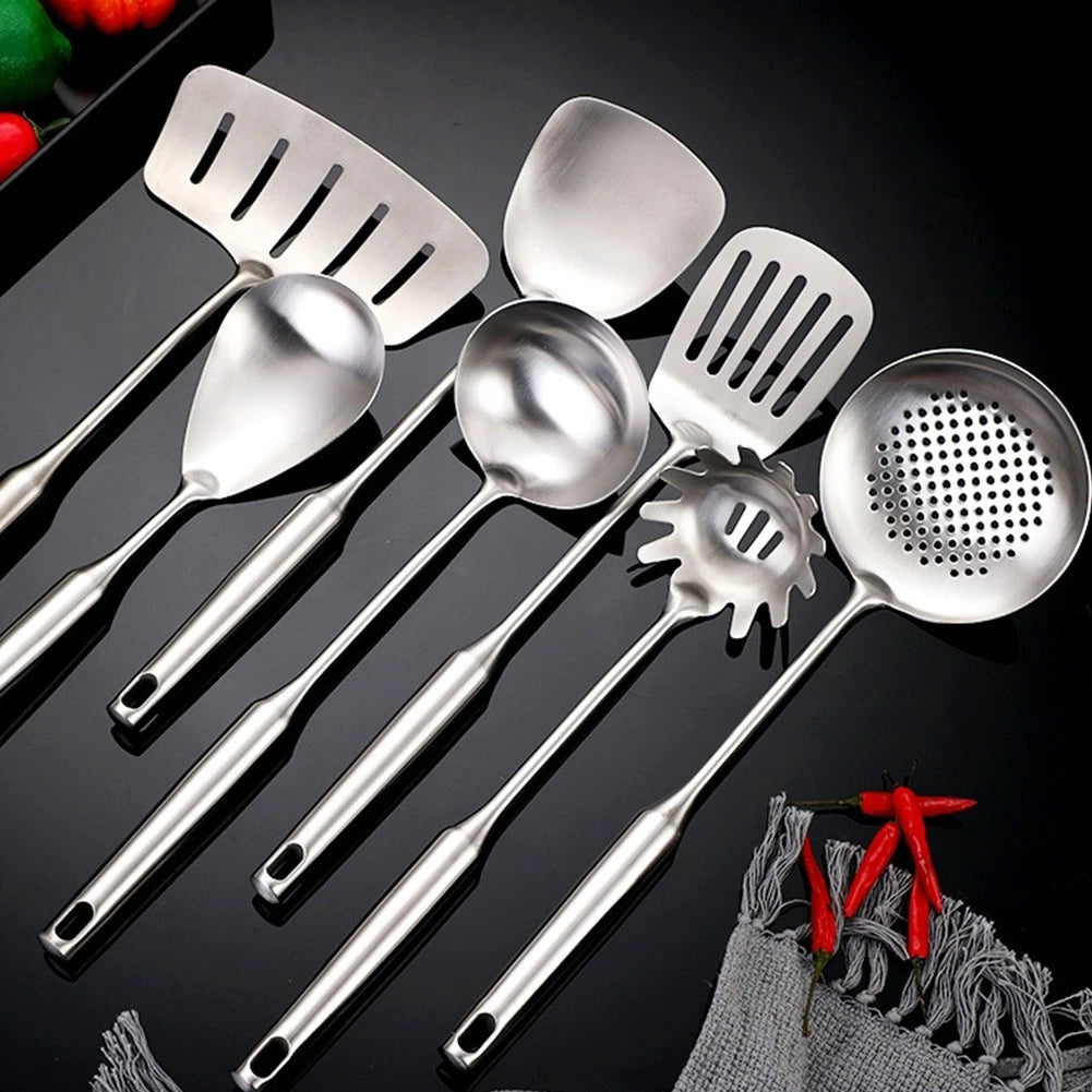 Slice Kitchen Utensi 304 Stainless Steel Cooking Hand-forged Kitchen Tools