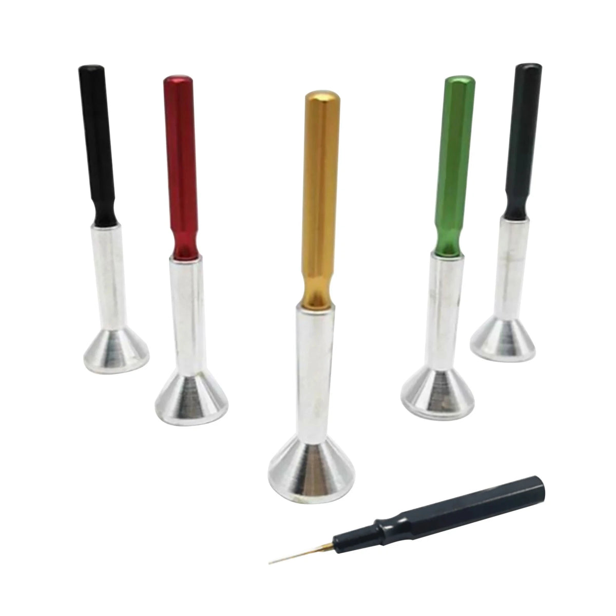 5pcs Lubricant Precision Oiler Oil Pin Pen Needle Lubricator Watch Repair Tool C