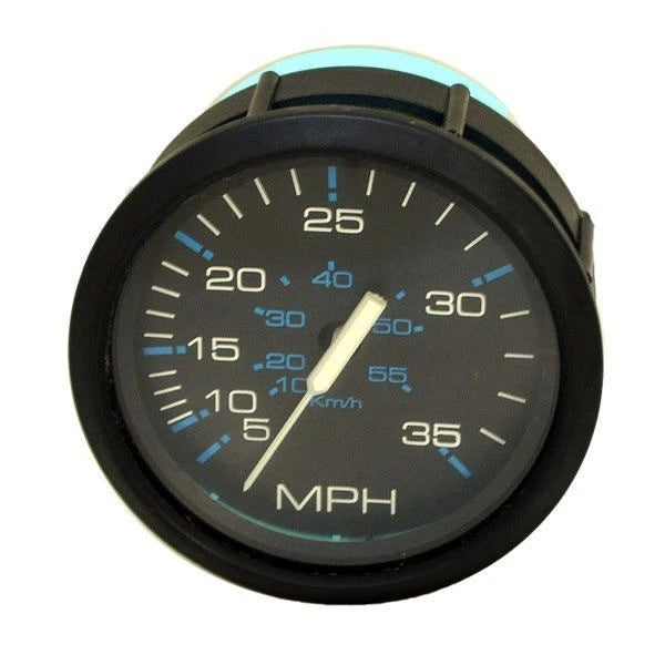 Faria Boat Speedometer Gauge SE9505B - Chesapeake Black 3 1/4 Inch