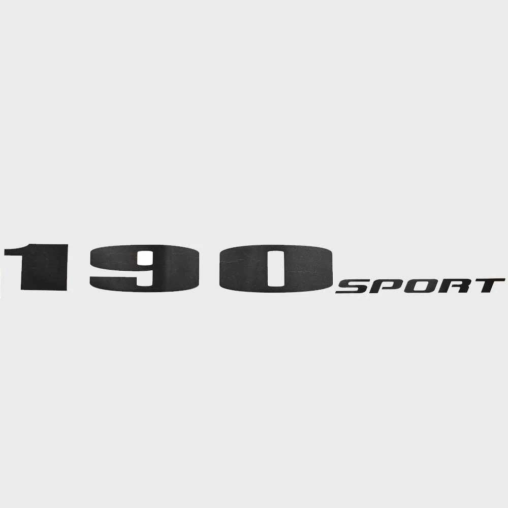Sea Ray Boat Model Decal 2166998 - 190 Sport Black Sticker