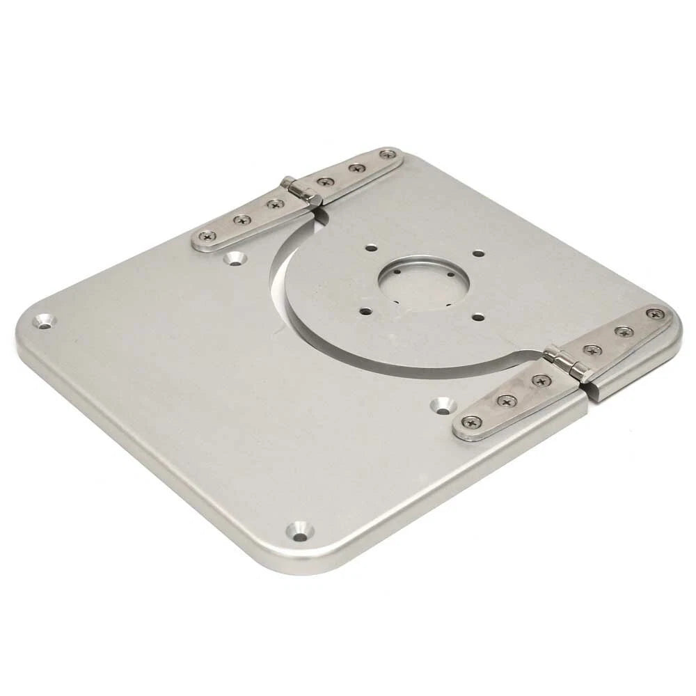 HCB Yachts Boat Bow Table Pedestal Plate 260006819A - Aluminum