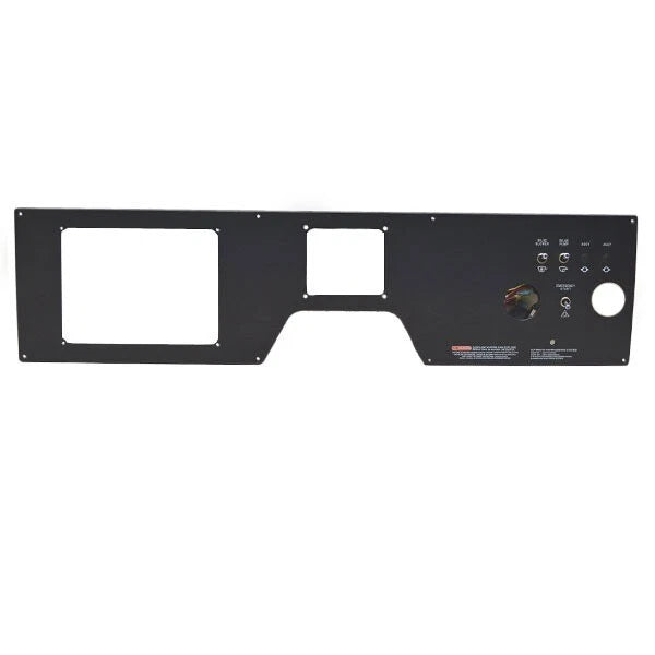 Sea Ray Boat Display Panel 2153623 - 370 VN 36 1/4 Inch Black Plastic