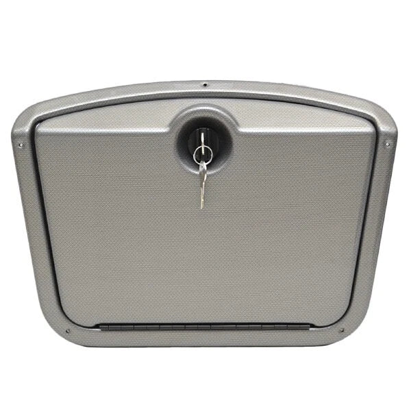 Rinker Boat Glove Box Door 206712E - 276 Gold - Silver Locking