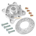 Rear Wheel Hub & Brake Rotor & Studs for Polaris Ranger 400 500 570 700 800 900
