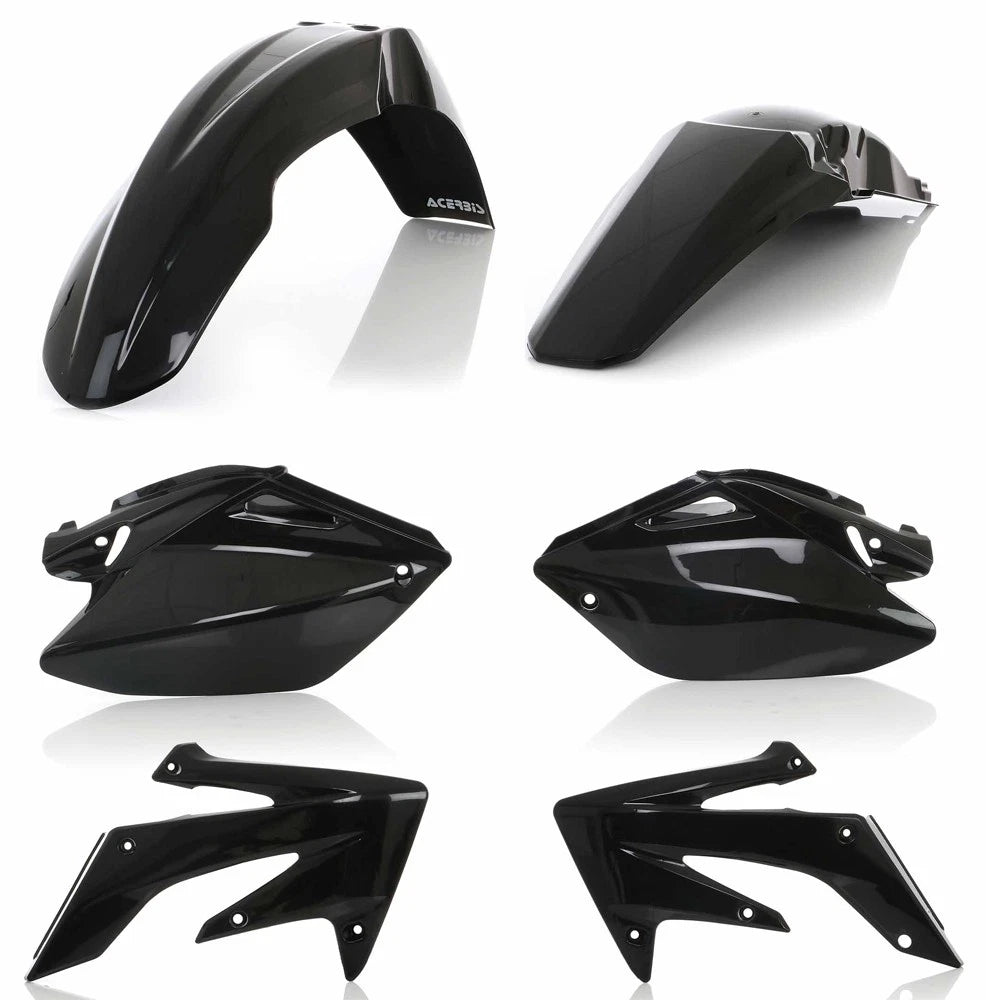 ACERBIS Plastic Body Kit for Honda CRF250R 2004-2005 Offroad Black