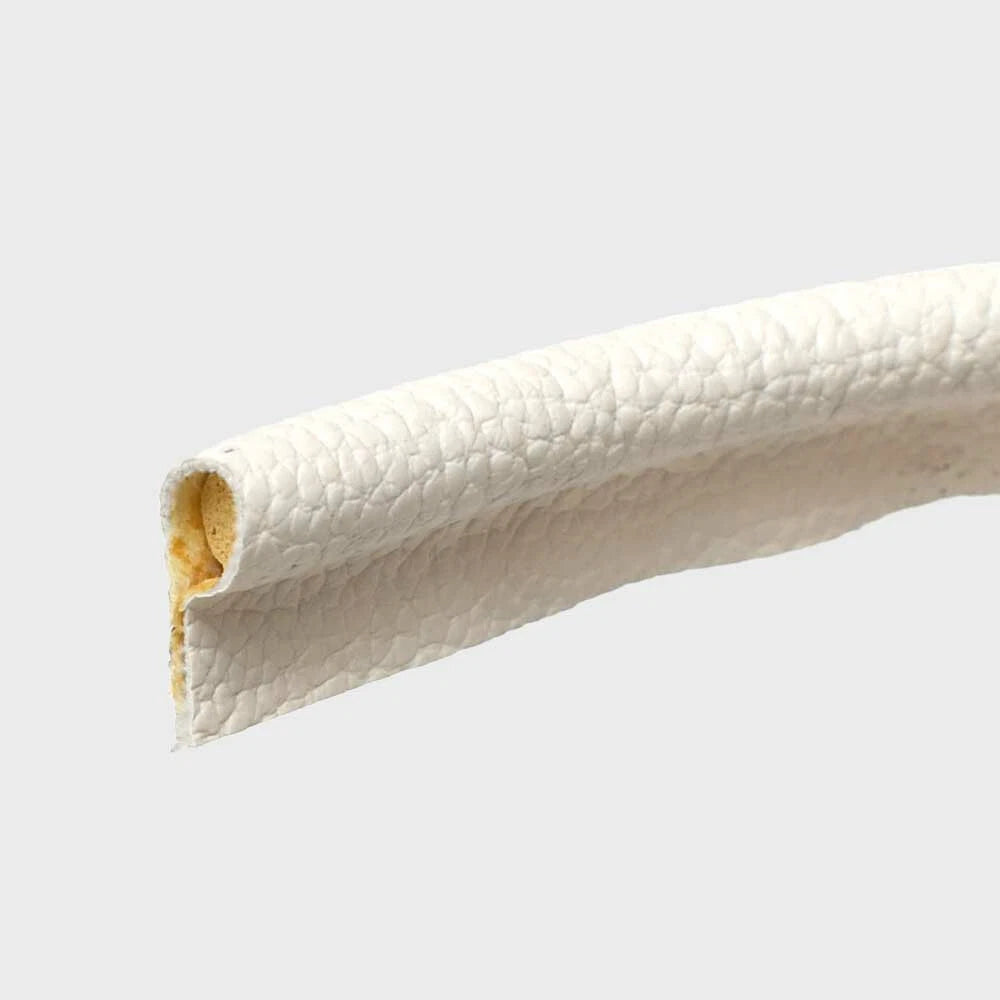 Cobalt Boat Puff Cord Welting - Pebble Off White 1 X 1/2 Inch (YD)