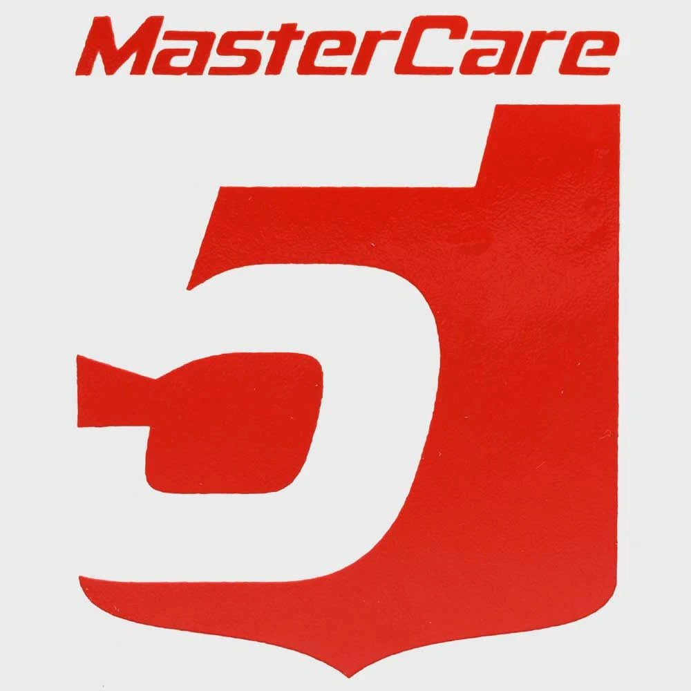 MasterCraft Boat MasterCare Decal Sticker 754501 - Red 3 X 2 1/2 Inch