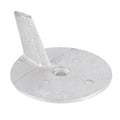 Robust Aluminum Trim Tab Anode Suitable for Fresh or Saltwater Use on Outboards