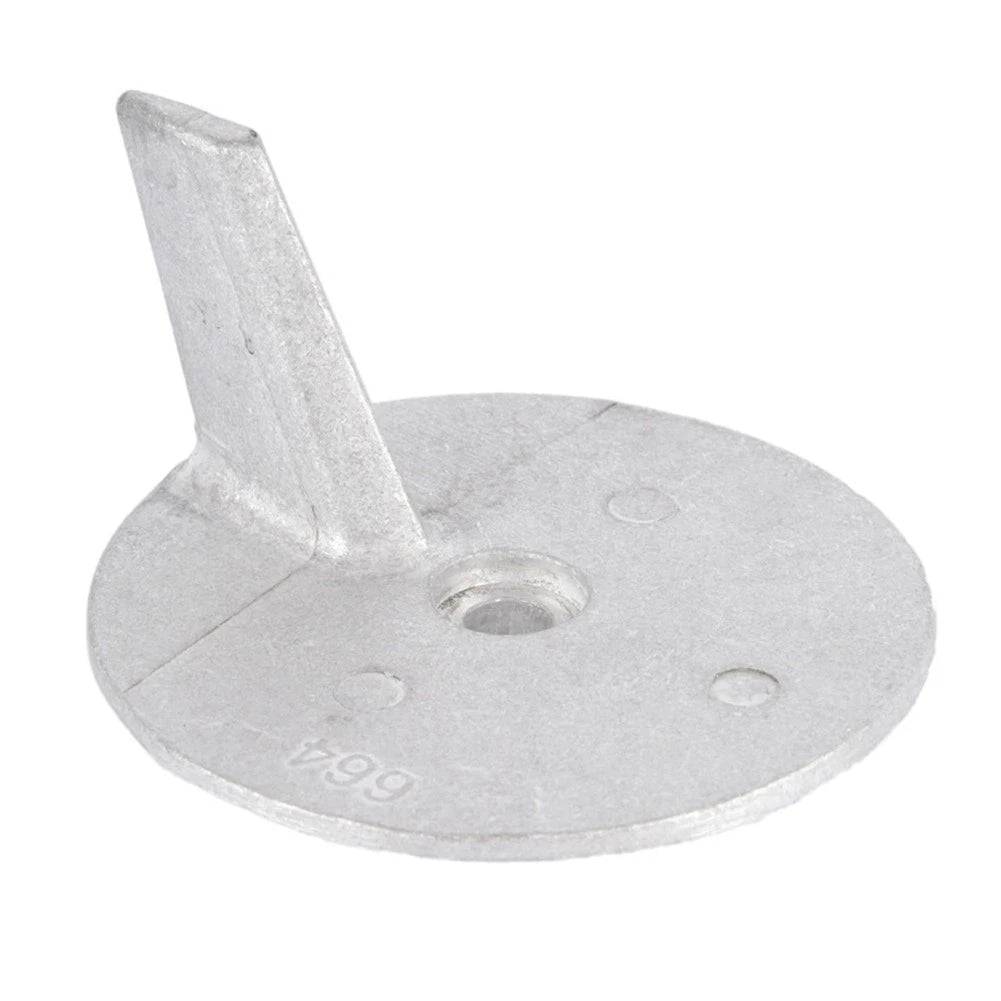 Robust Aluminum Trim Tab Anode Suitable for Fresh or Saltwater Use on Outboards