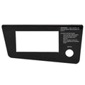 Cobalt Boat Blank Ignition Panel 503204BL - Black Acrylic