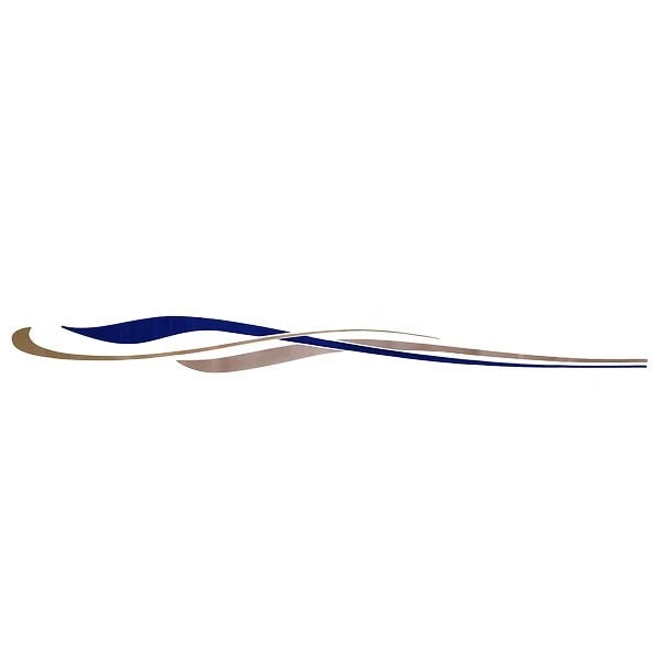 Rinker Boat Graphic Decal 218133 - 24 Flotilla Blue/ Gold/ Champagne