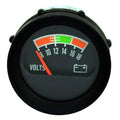 Faria Boat Volt Gauge VP0143A - Black 2 Inch