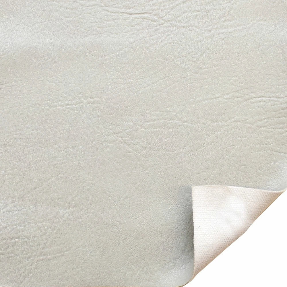 Boat Knit Back Vinyl - Gray Coarse Faux Leather 54 Inch (YD)