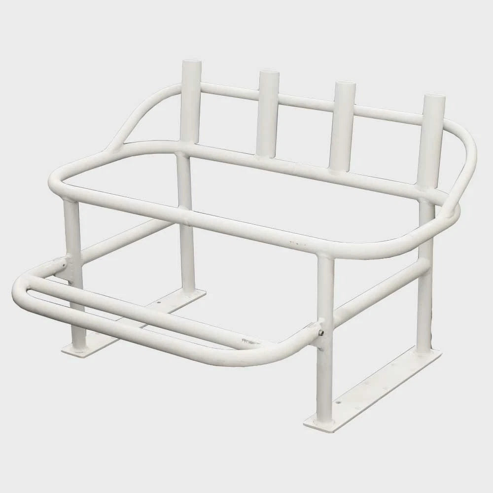 Mako Boat Cooler Seat Frame 339406 - 21 LTS Leaning Post White
