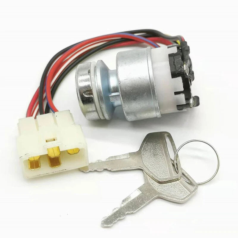 T4520-75176 Starter Switch Assembly with Keys for Kioti CK DK DS RX Tractors