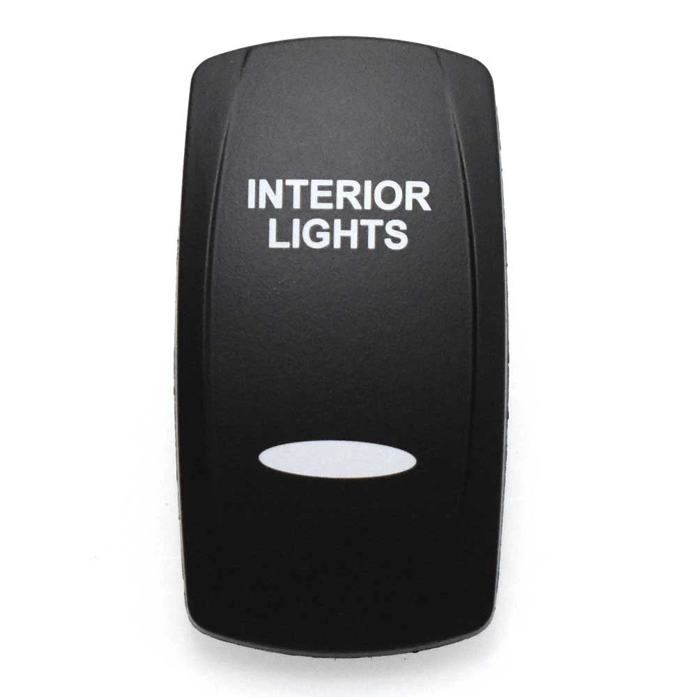 Boat Rocker Switch Cover WGLP-BC-400021 2 - Interier Lights Black