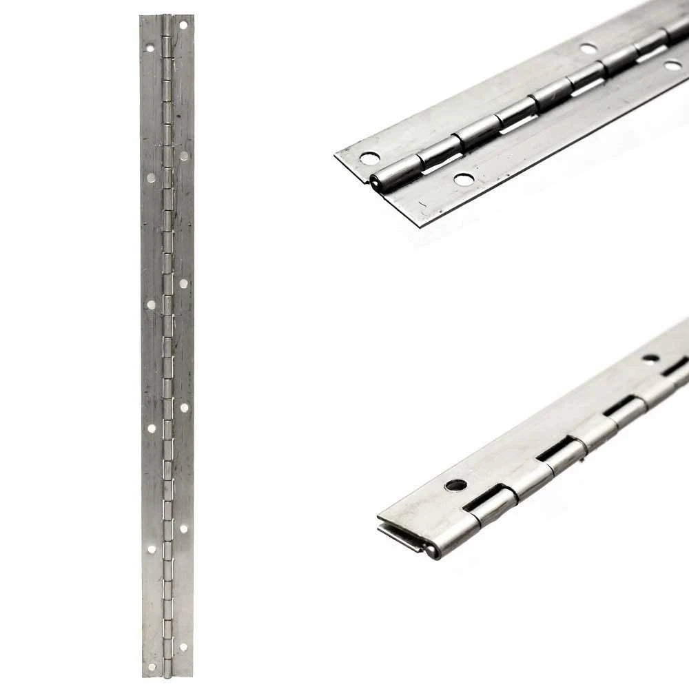 Boat Piano Hinge - Seat Hatch Stainless Steel 16 X 1 1/4 Inch