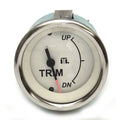 Teleflex Boat Trim Gauge 67527F - Mercury 2 Inch White