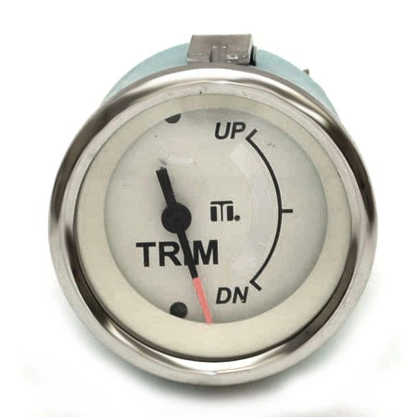 Teleflex Boat Trim Gauge 67527F - Mercury 2 Inch White