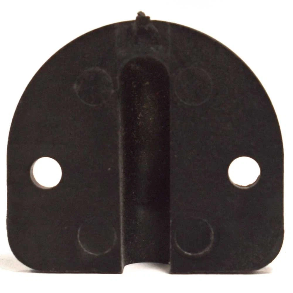 Boat Speedometer Hose Cover - 1 3/8 X 1 1/4 Inch Black Plastic