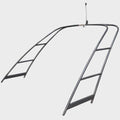 Regency Pontoon Boat Wakeboard Tower 318289 - XB2 Metallic Gray 2018