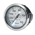 Faria Boat Speedometer Gauge SE9403B - 80 MPH 3 1/4 Inch