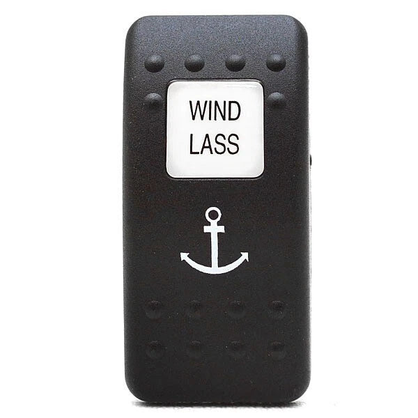 Carling Boat Rocker Switch Cover Plate - WIND LASS Actuator