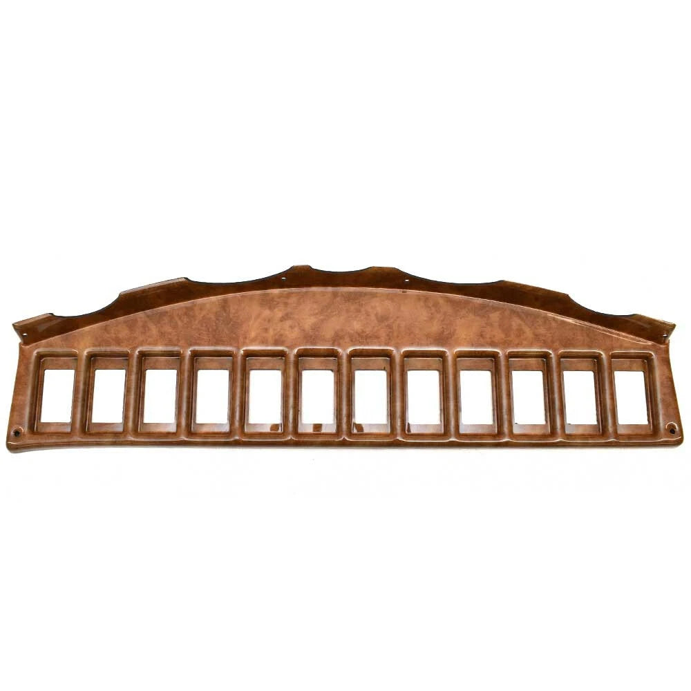 Rinker Boat Blank Rocker Switch Panel 206609C - 360 Woodgrain