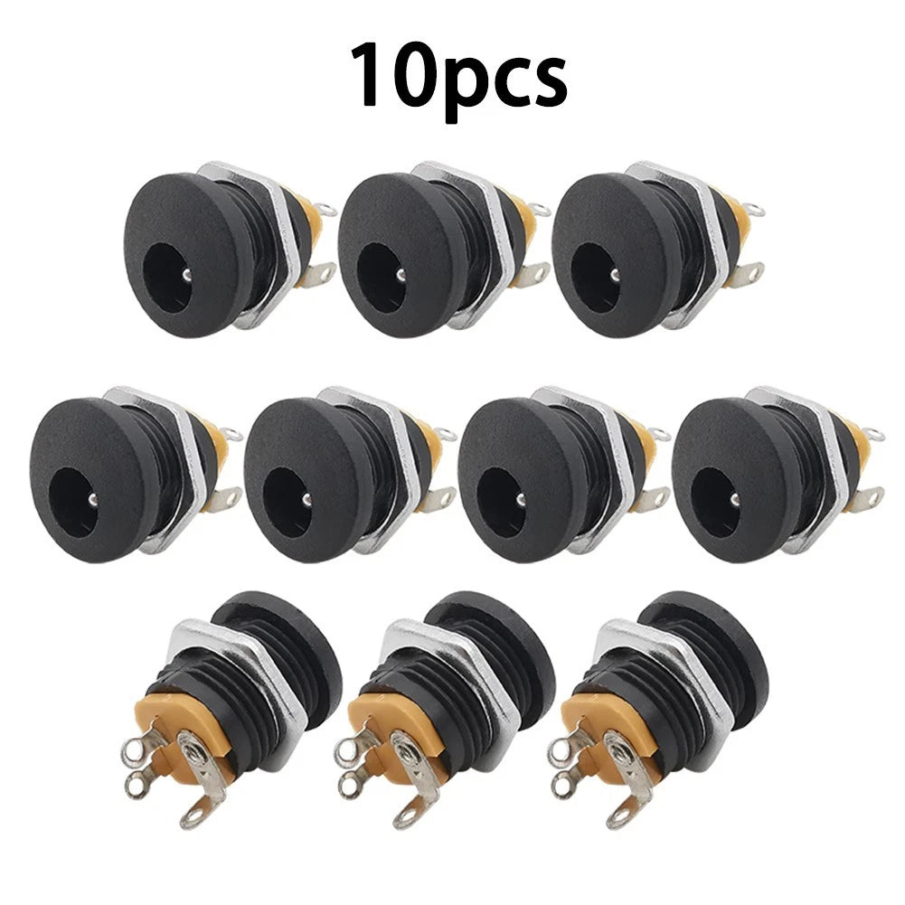 Reliable Performance 10 Pack 2 1mm DC Connectors Socket for Guitar Pedal