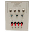 Westerbeke Boat AC Power Generator Control Panel - Off-White Aluminum