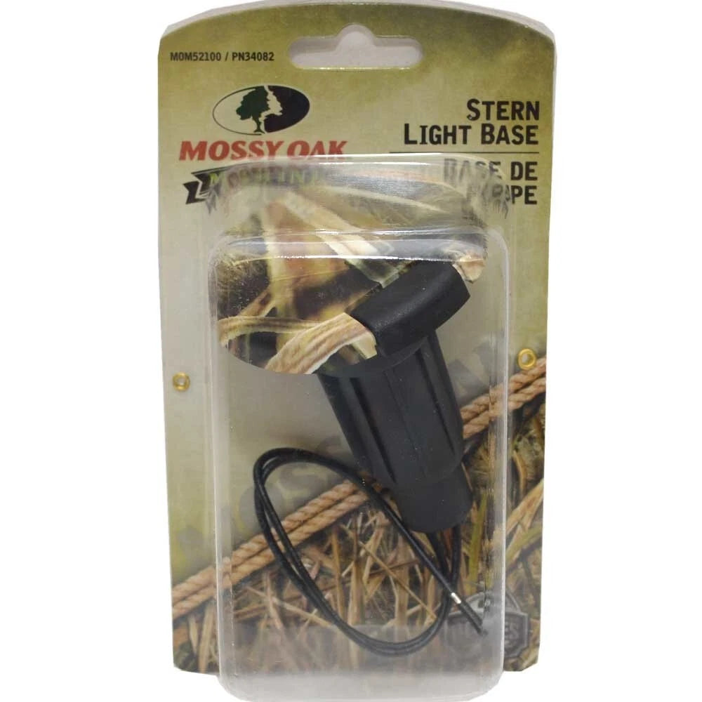 Mossy Oak Boat Light Base MOM52100 - 2-Pin Shadow Grass Camouflage