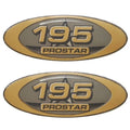 Mastercraft Boat Decal Sticker - OEM ProStar 195 Raised 13 1/2 Inch