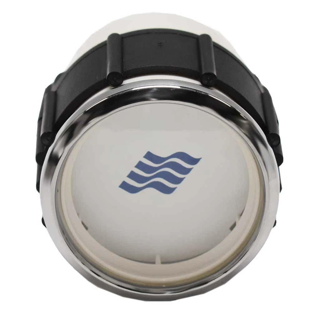 Faria Boat Blank Filler Gauge BL9145A - 2 Inch Four Winns Silver White